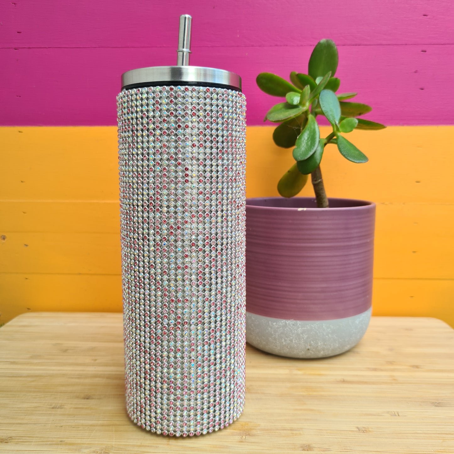 Rhinestone Stainless Steel Tumblers