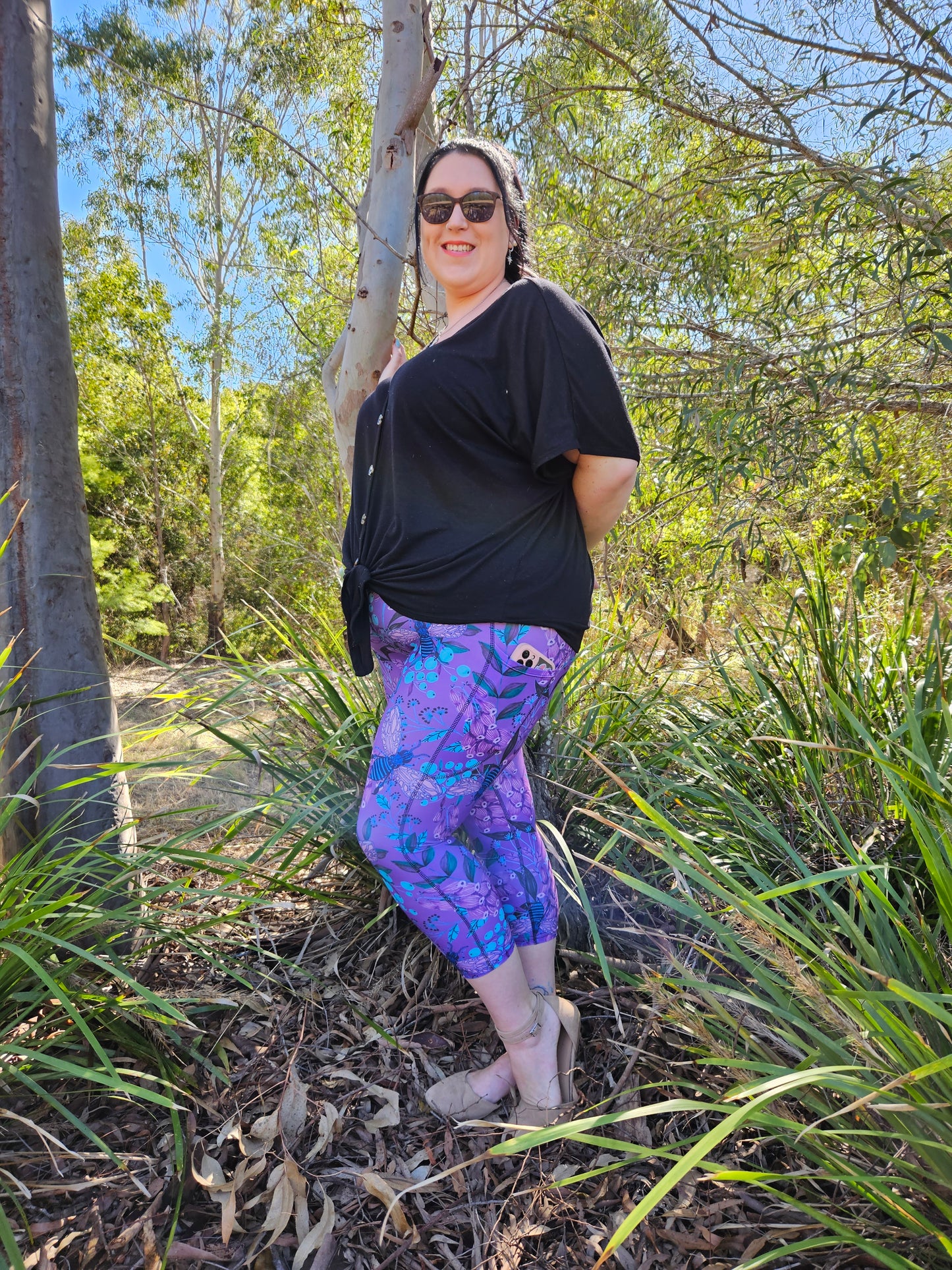 Beeutiful Garden Pocket Leggings