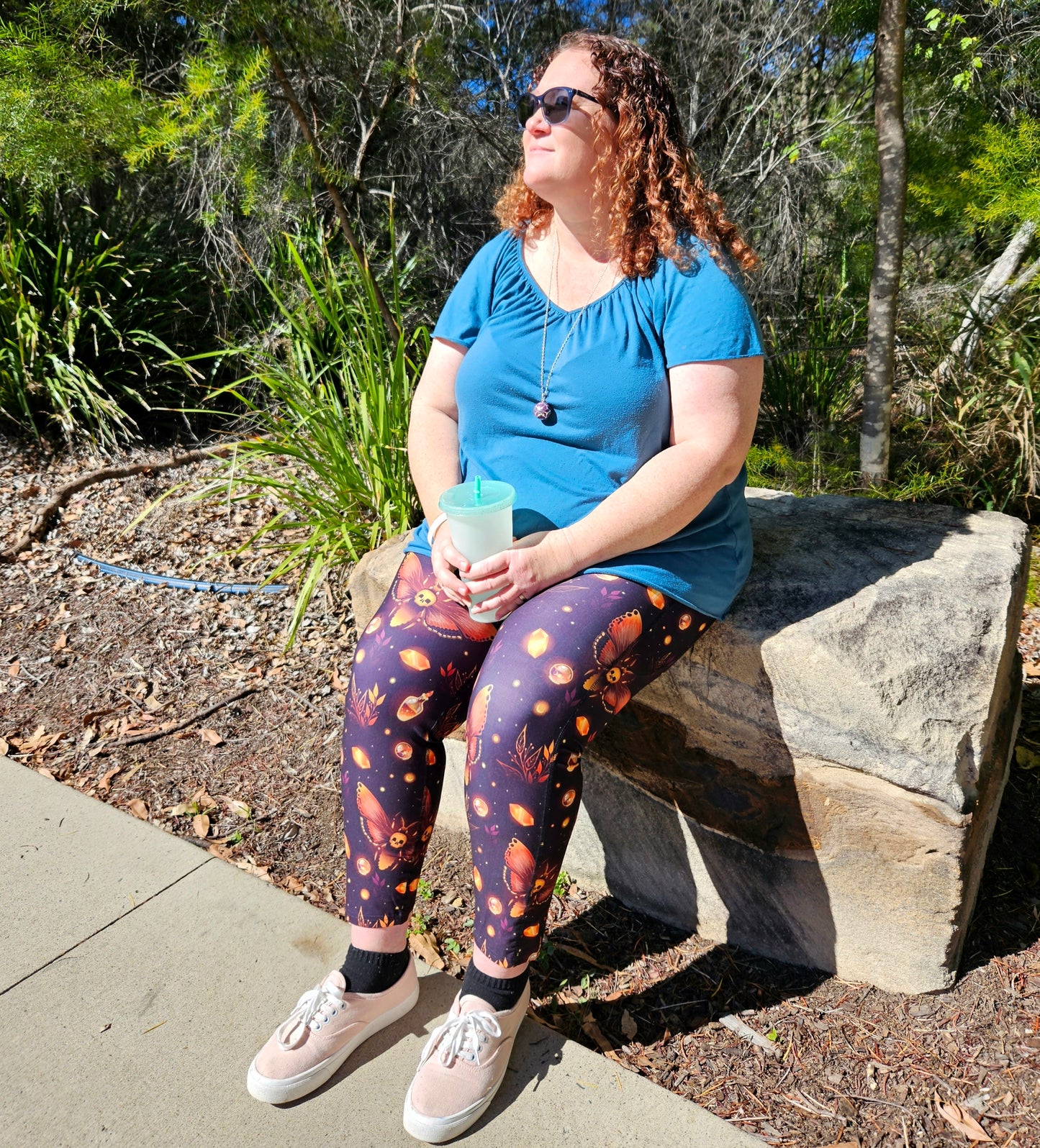 Moth & Crystal Pocket Leggings