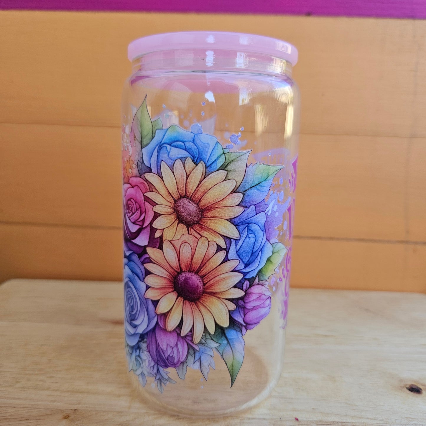It's Fine Clear Glass Tumbler - 16oz