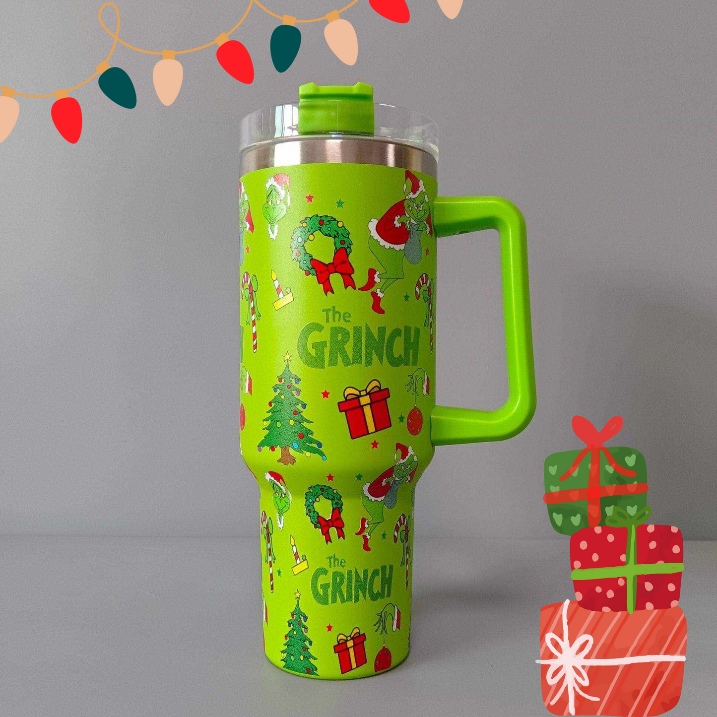 The Grinch (Green) 40oz Tumbler