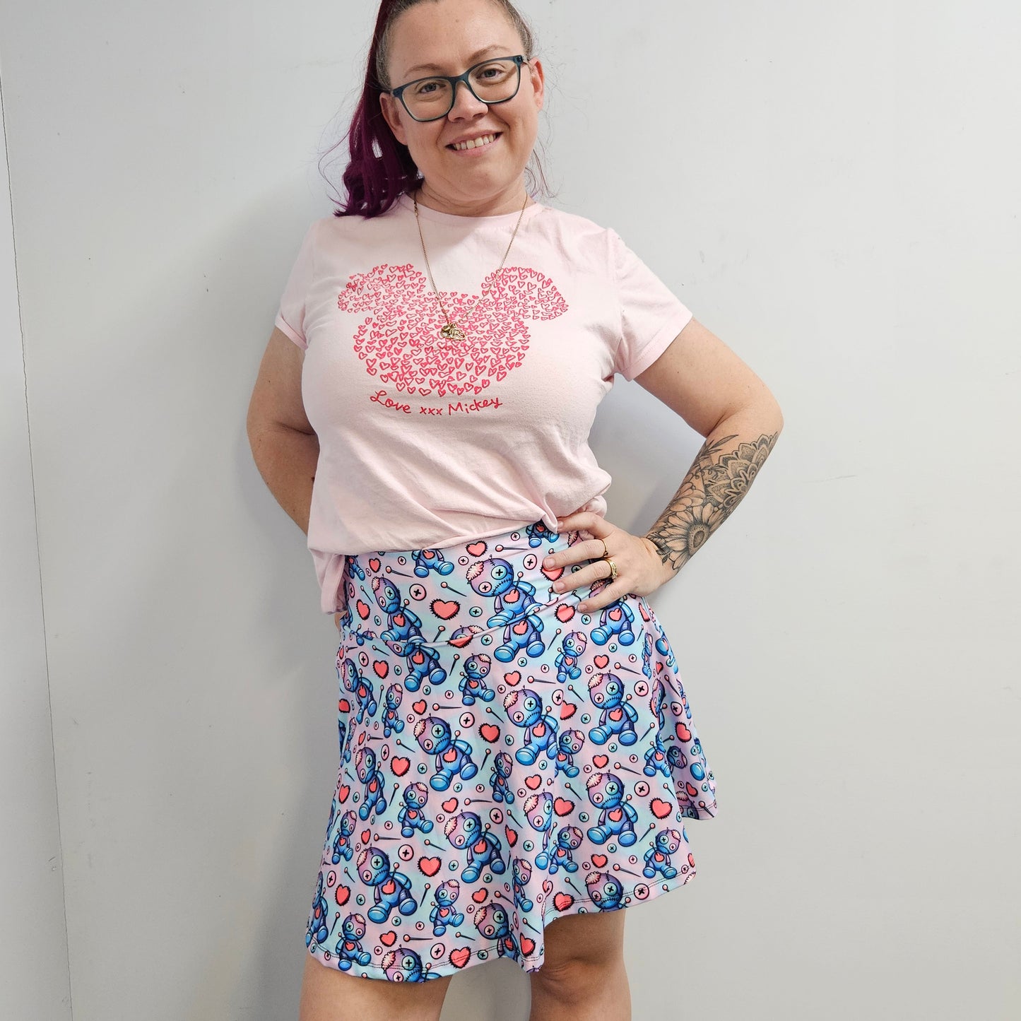 Voodoo Doll Skort