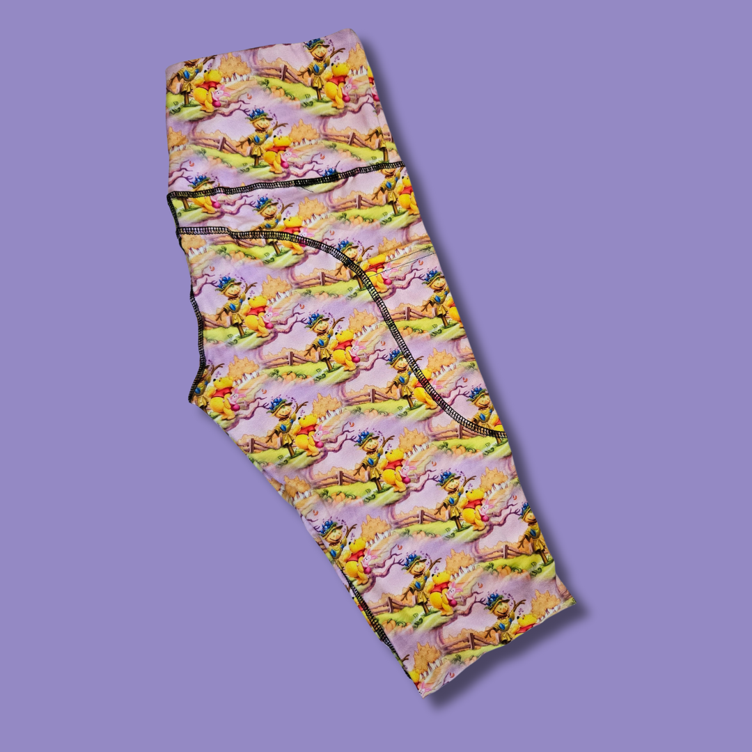 Pooh Bear Capris w/ Pockets