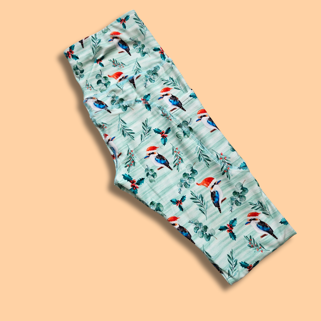 Kooka Christmas w/ Pockets Capris (Copy)