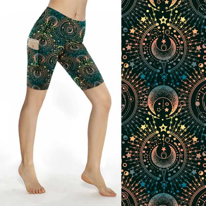 Magical Astrology Bike Shorts