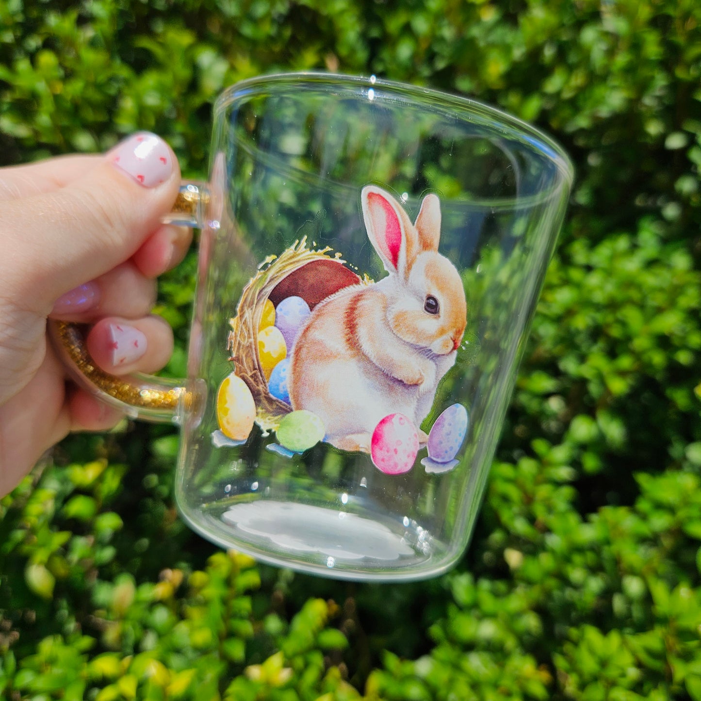 Easter Glass Mugs