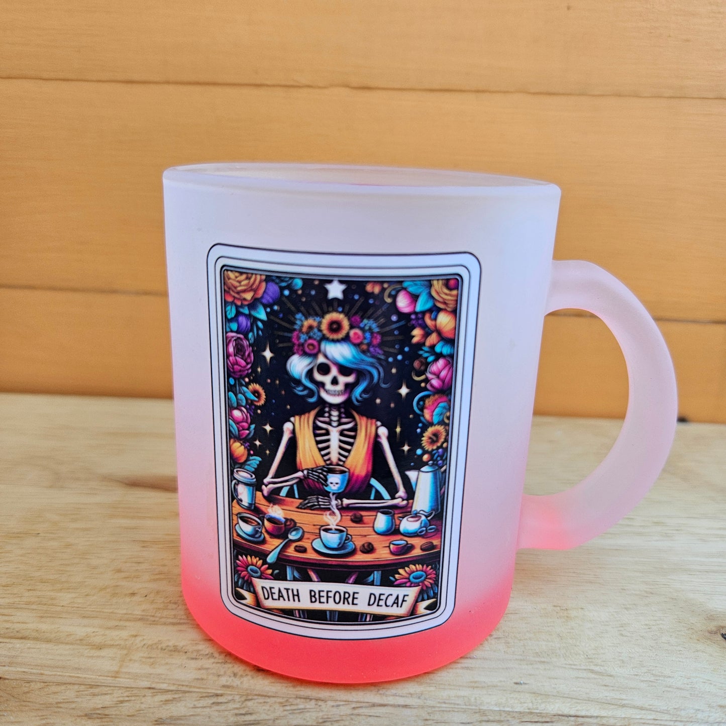 Ombre Coloured Glass Mugs - 11oz (325ml)