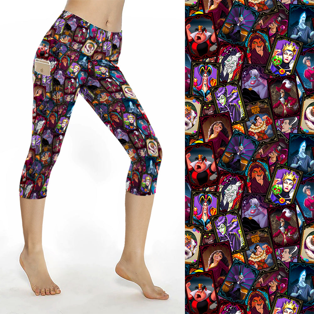 Tarot Vilians Capri Leggings