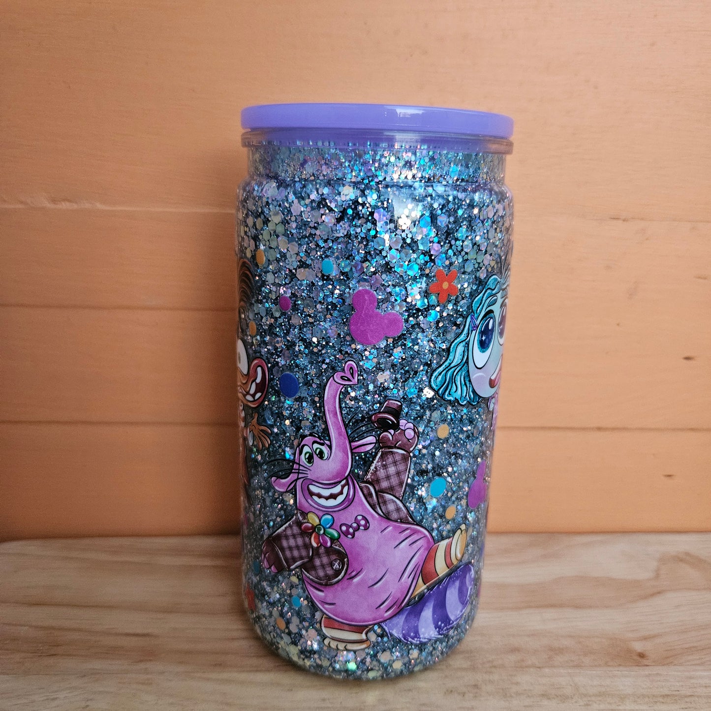 Emotions Plastic Snow Globe Tumbler