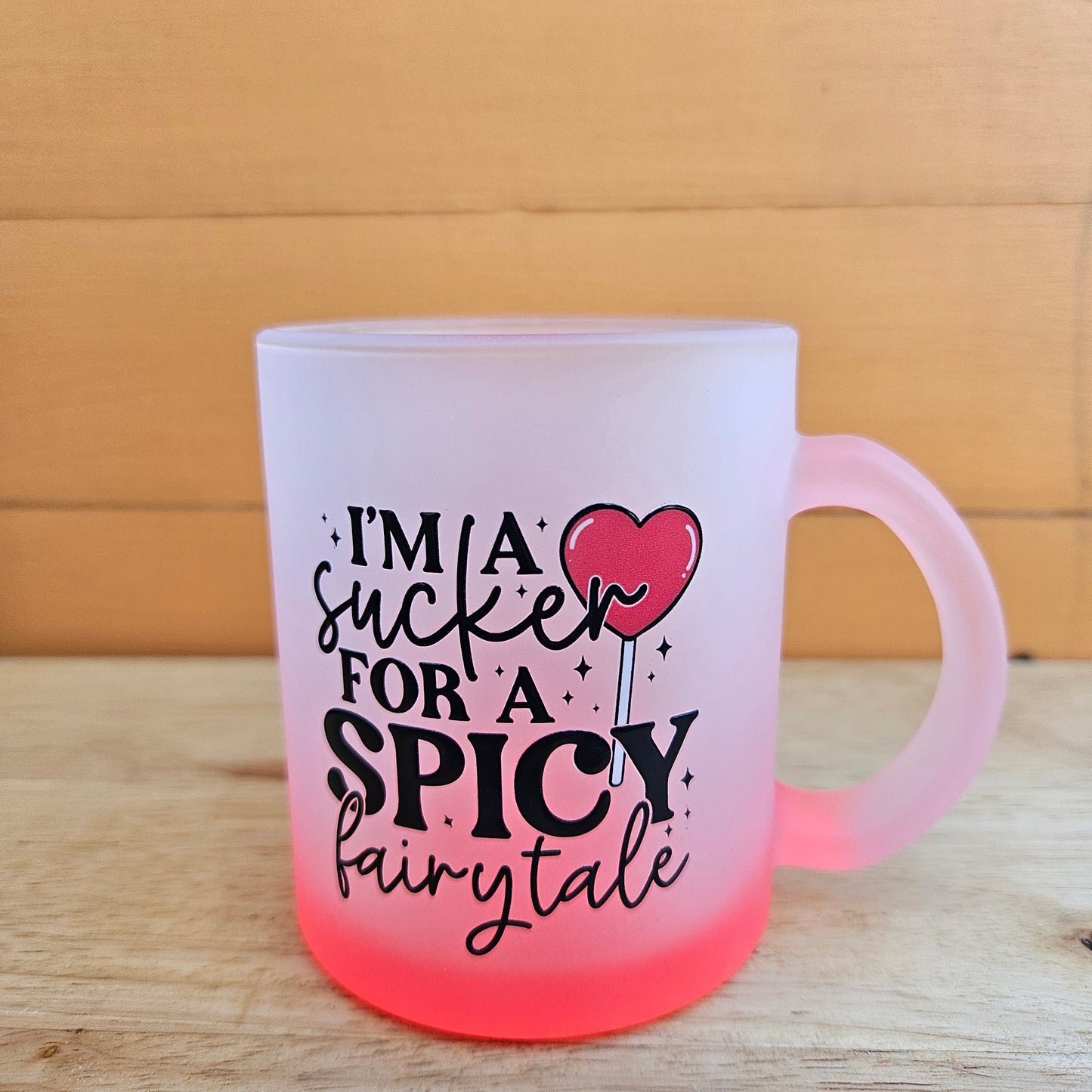 Ombre Coloured Glass Mugs - 11oz (325ml)