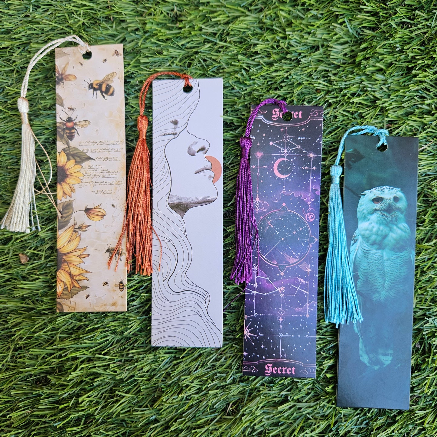 Cardboard Bookmarks