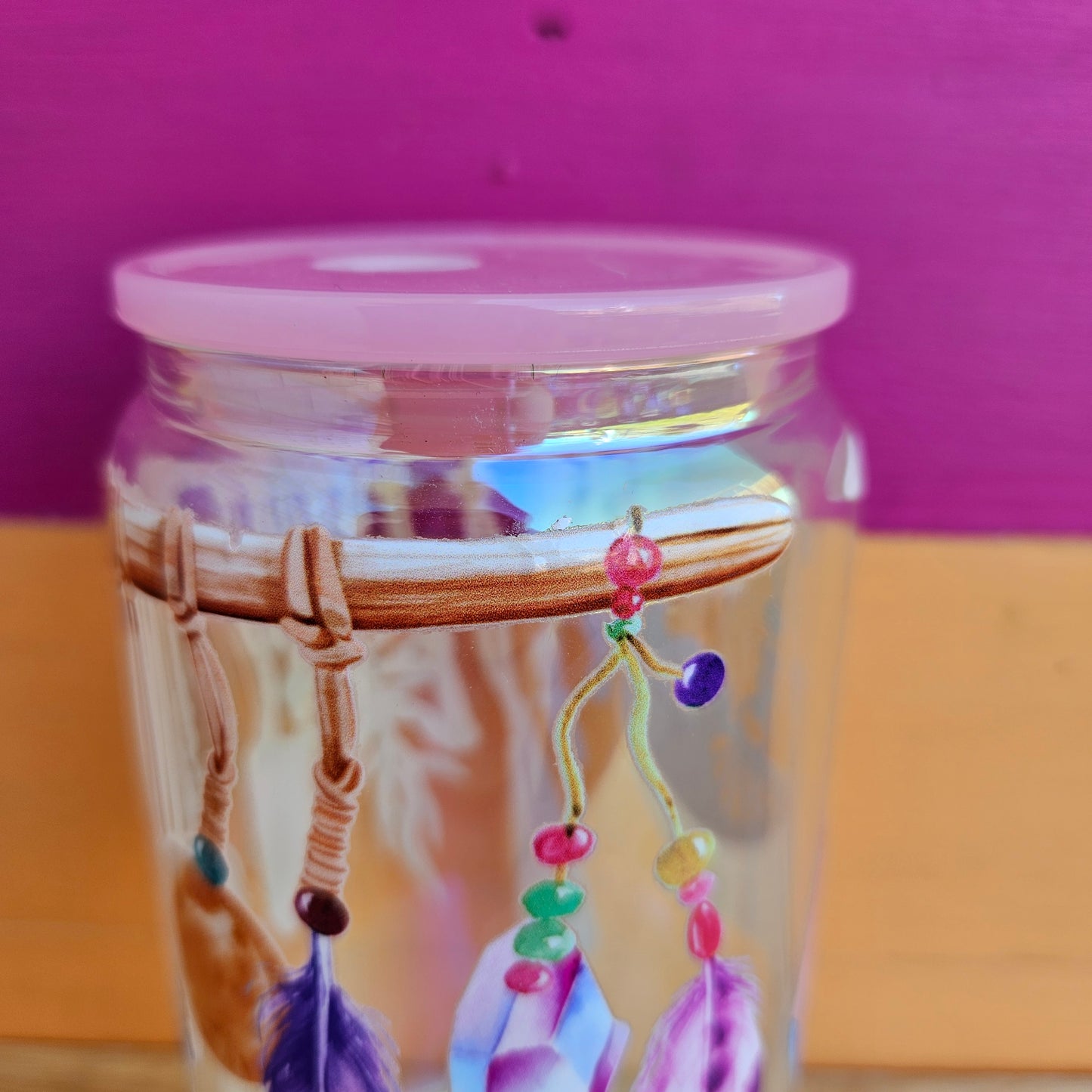 Dreamcatcher Tumbler -16oz *slightly damaged*