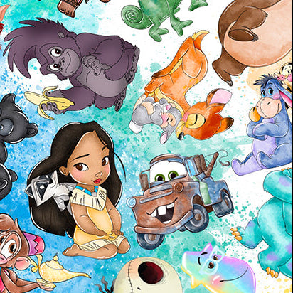 All The Characters Capri Leggings