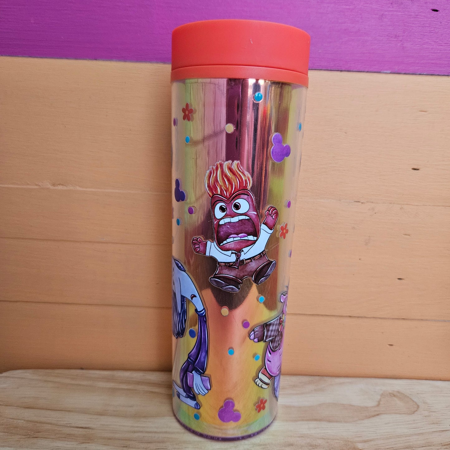 Emotions Plastic Iridescent Tumbler