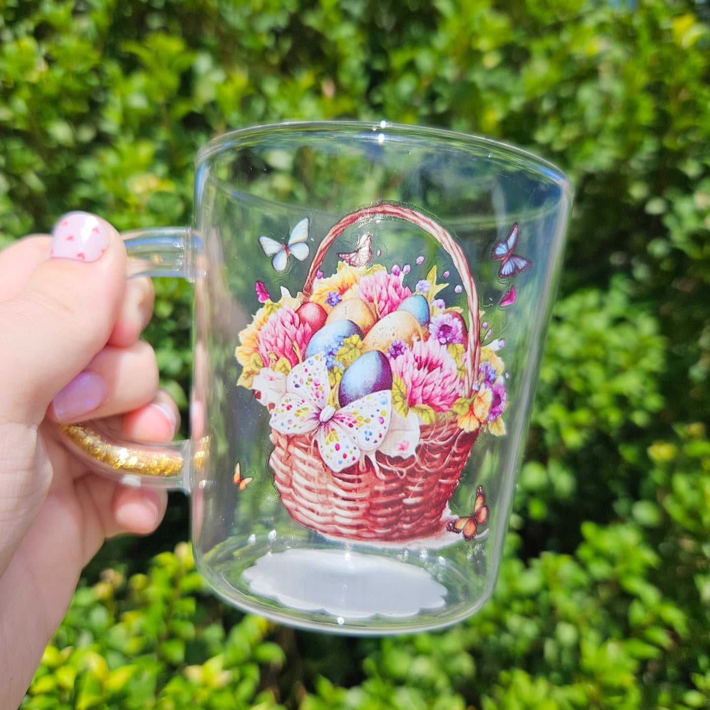 Easter Glass Mugs