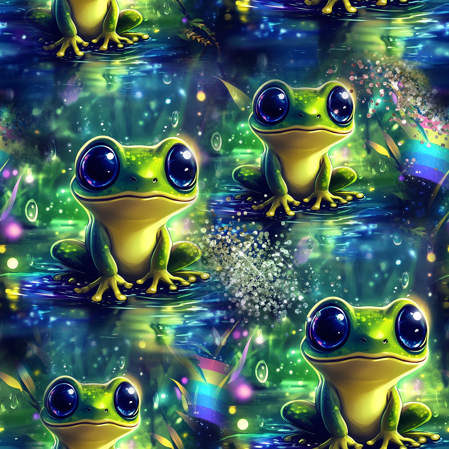 Ribbit Ribbit Bike Shorts