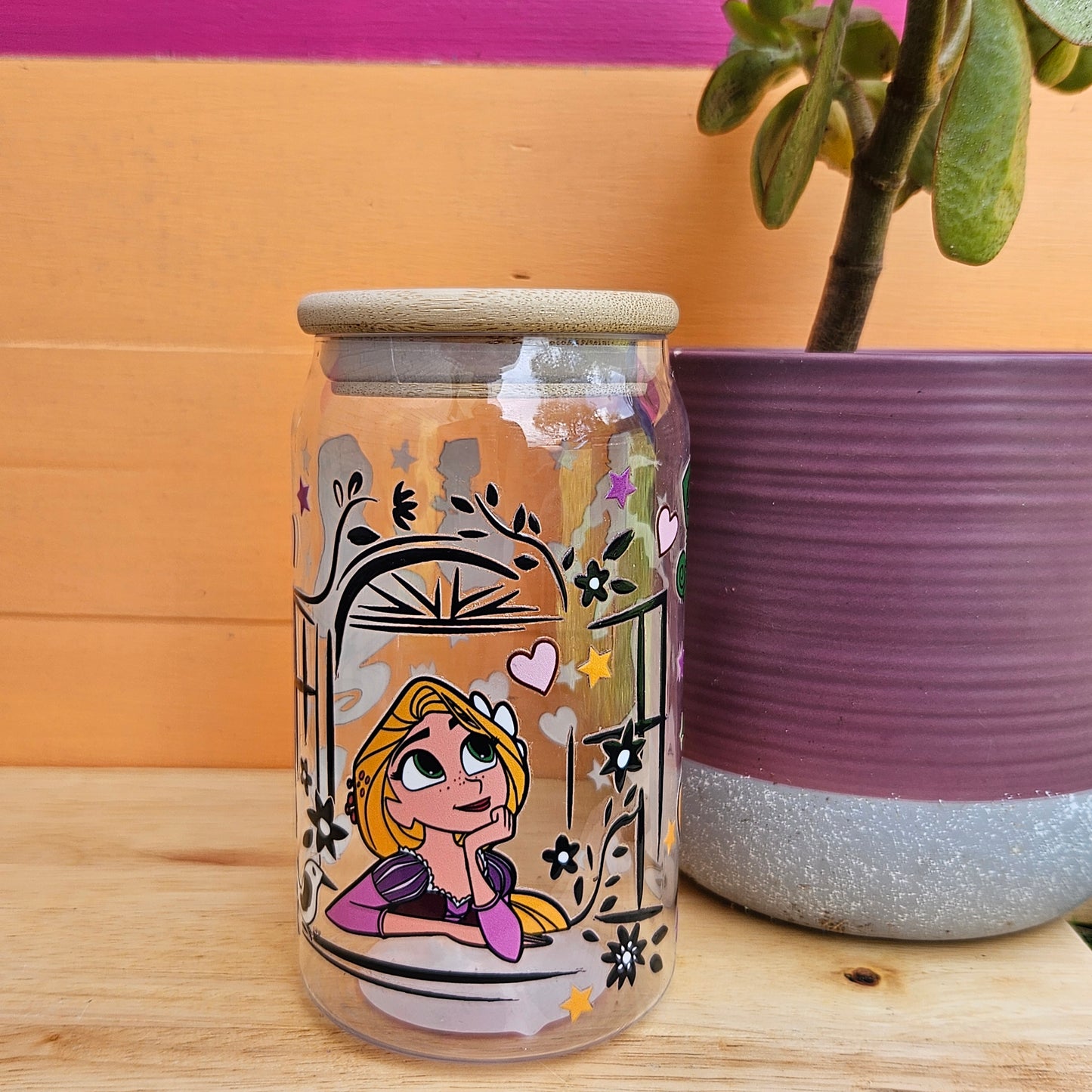 Rapunzille Plastic Can Cup - 16oz