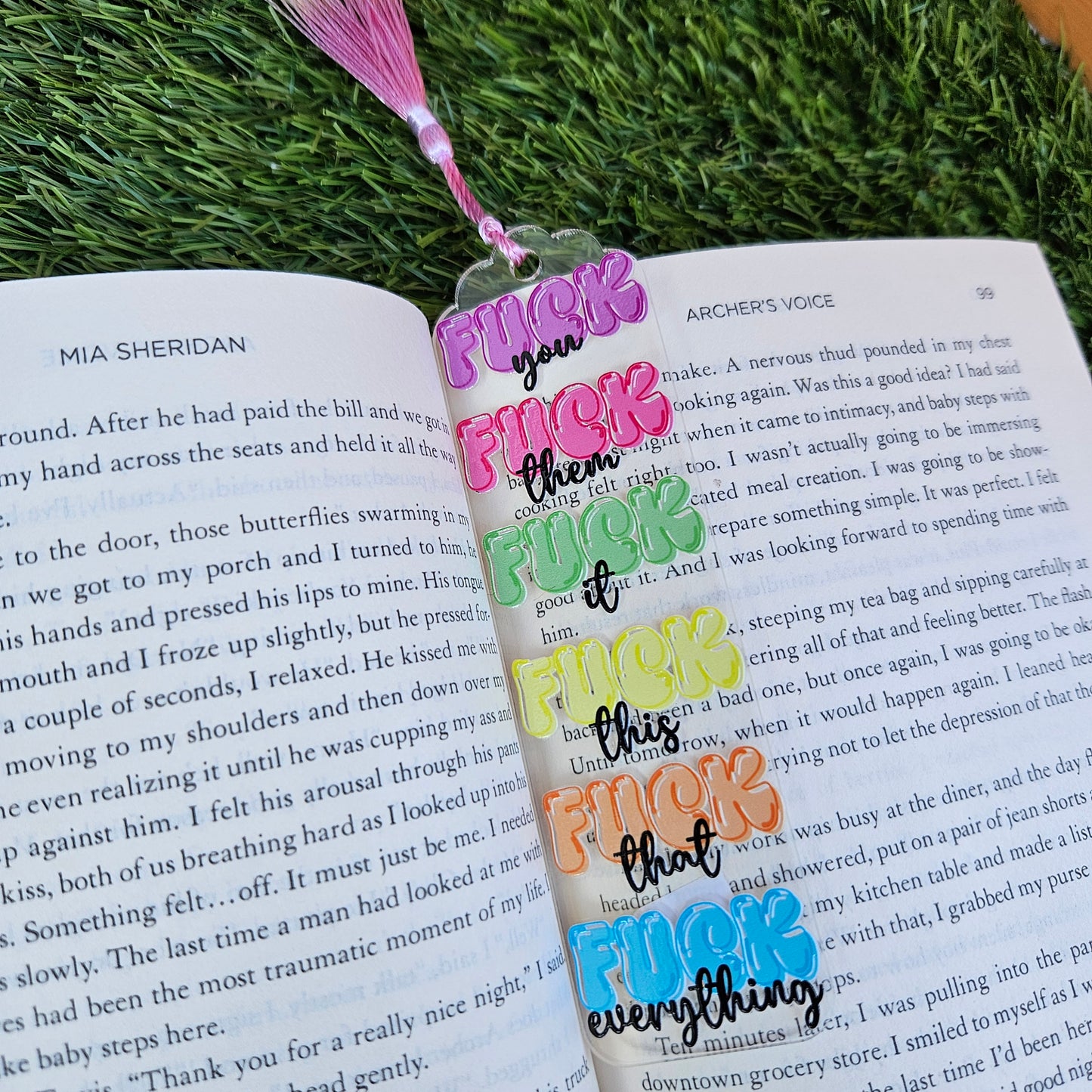 Acrylic Bookmarks