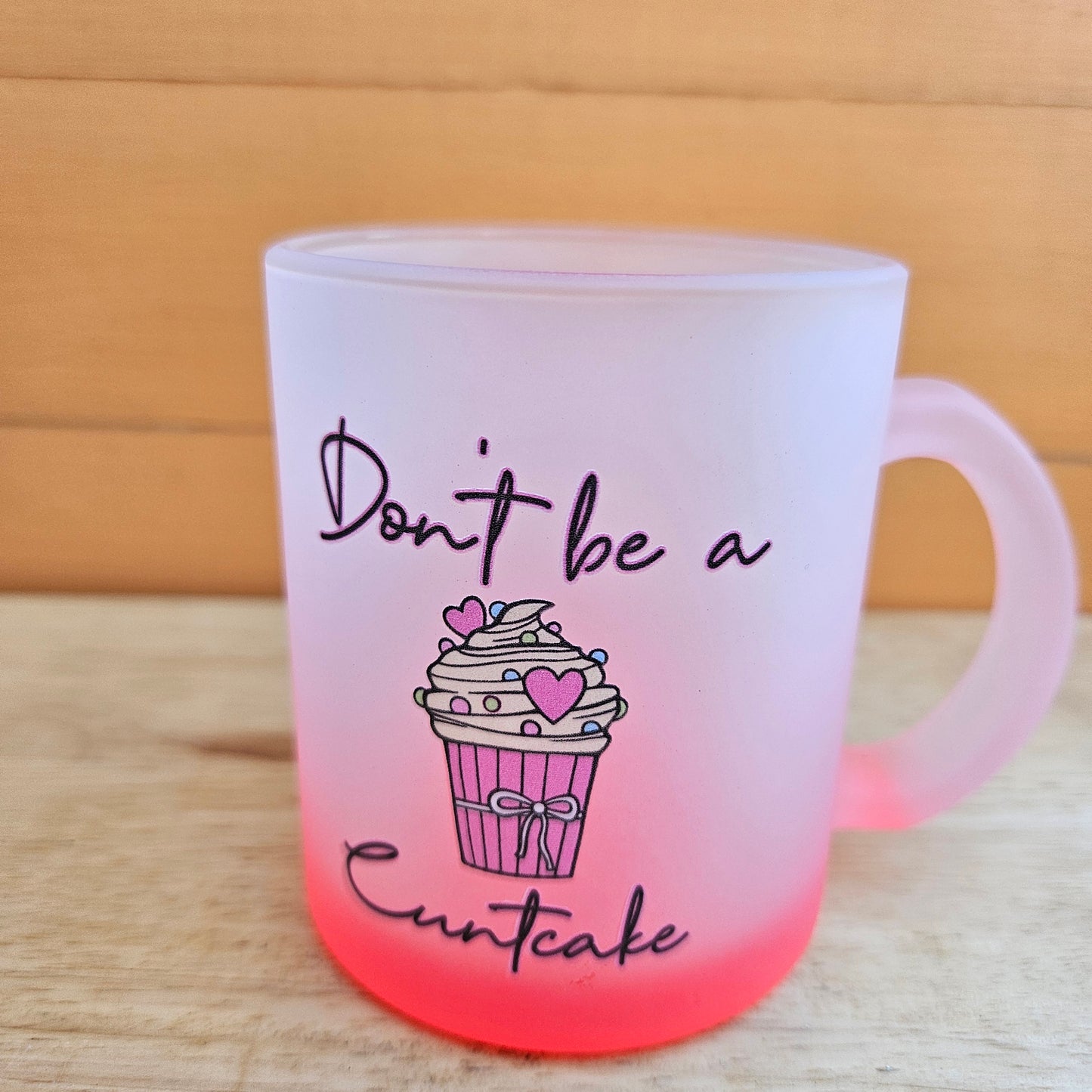 Ombre Coloured Glass Mugs - 11oz (325ml)