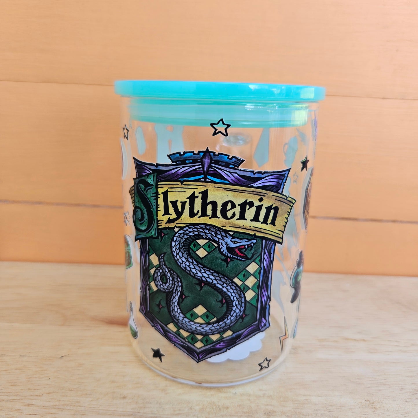 $lytherin Glass Mug Tumbler