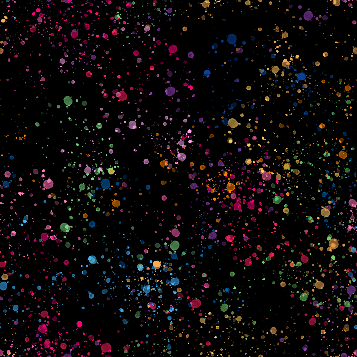 Paint Splatters Capri Leggings