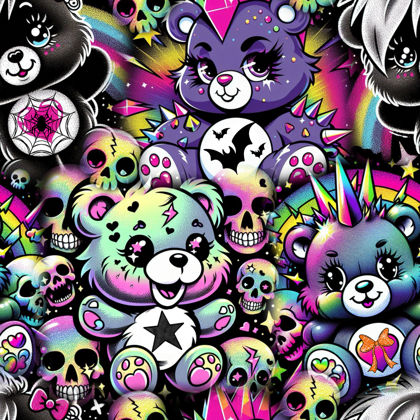 Punky Bears Skort