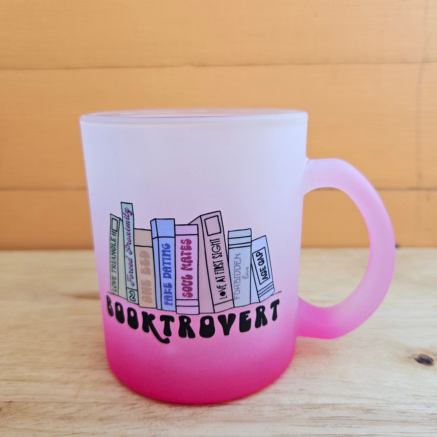 Ombre Coloured Glass Mugs - 11oz (325ml)