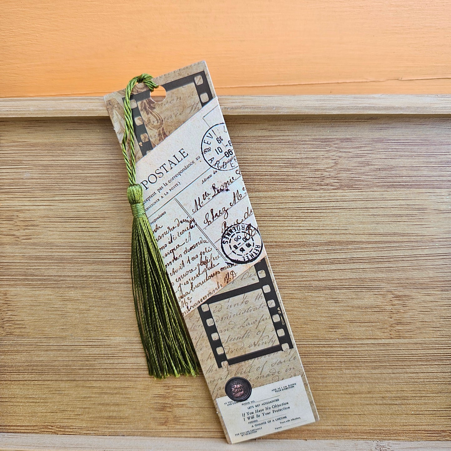 Cardboard Bookmarks