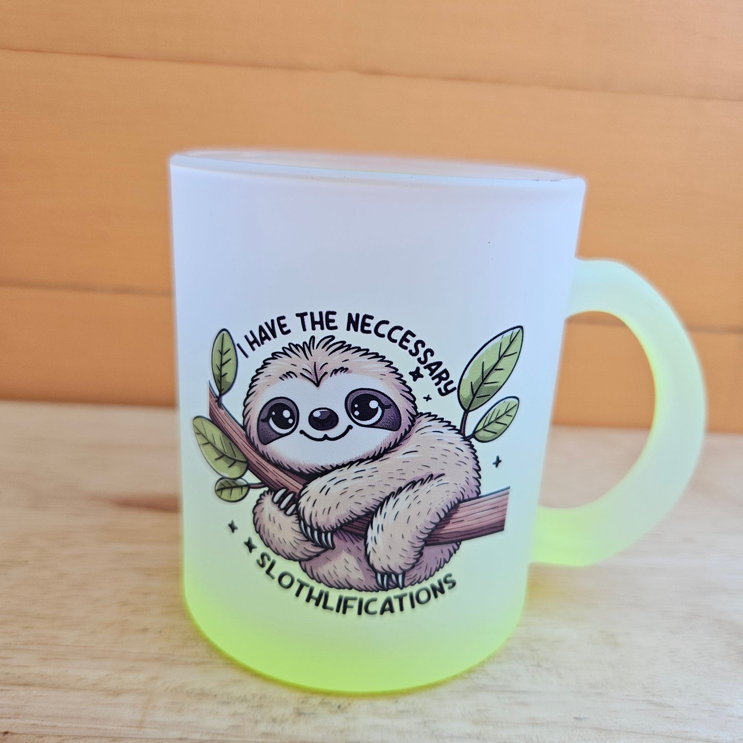 Ombre Coloured Glass Mugs - 11oz (325ml)