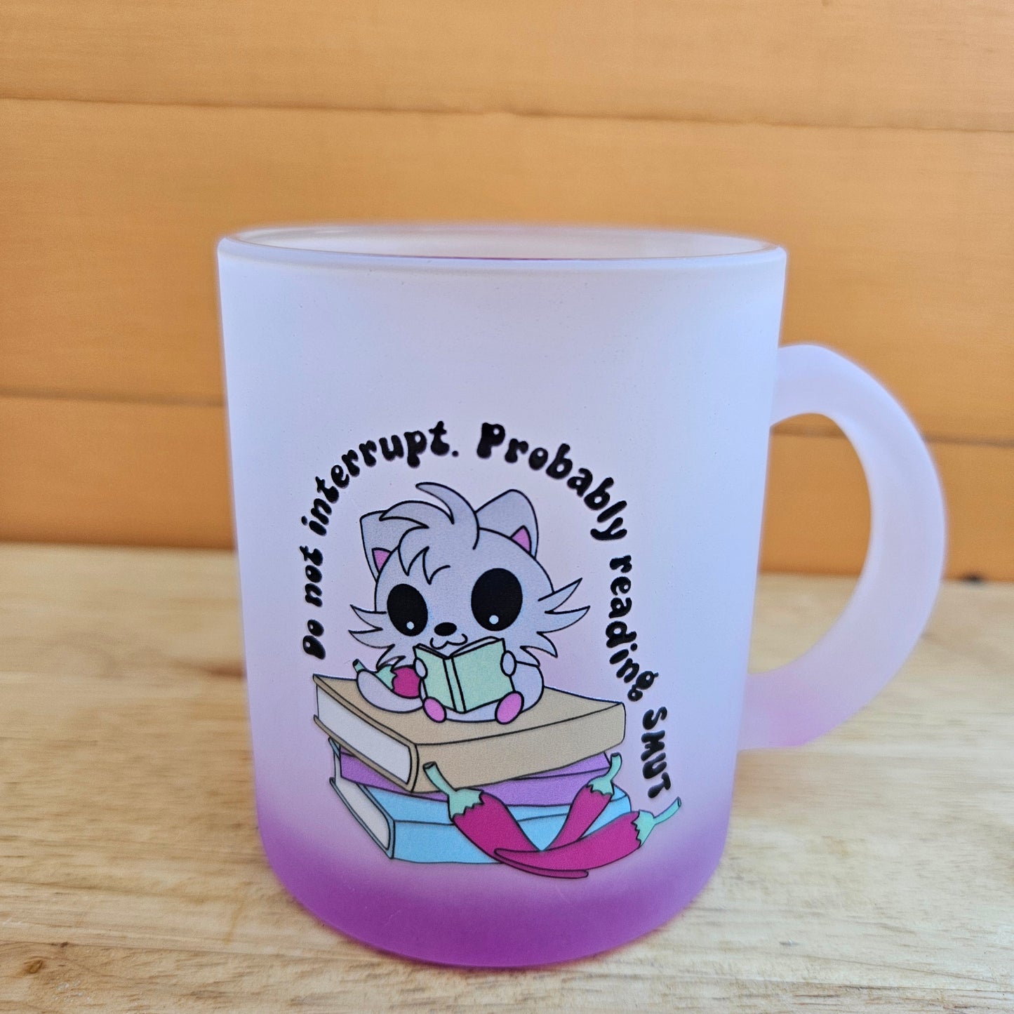 Ombre Coloured Glass Mugs - 11oz (325ml)