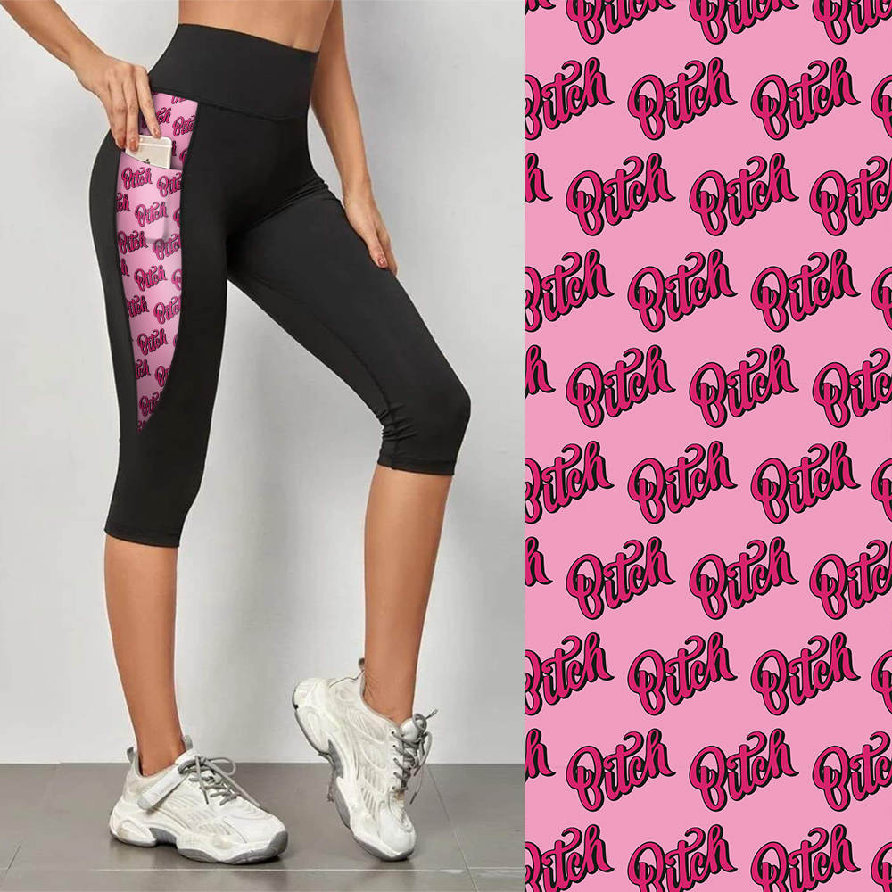 Black w/ B*tchin' Pockets Capri