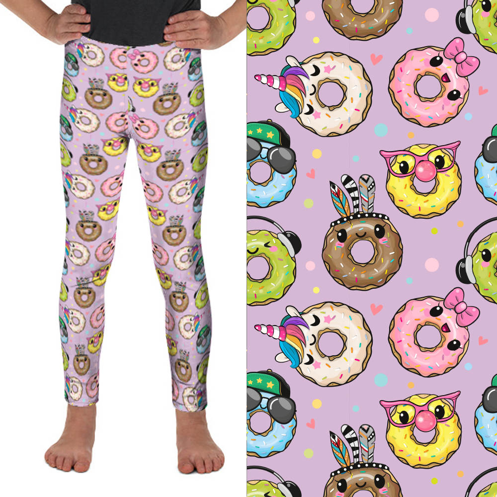 Funky Donuts Kids Leggings