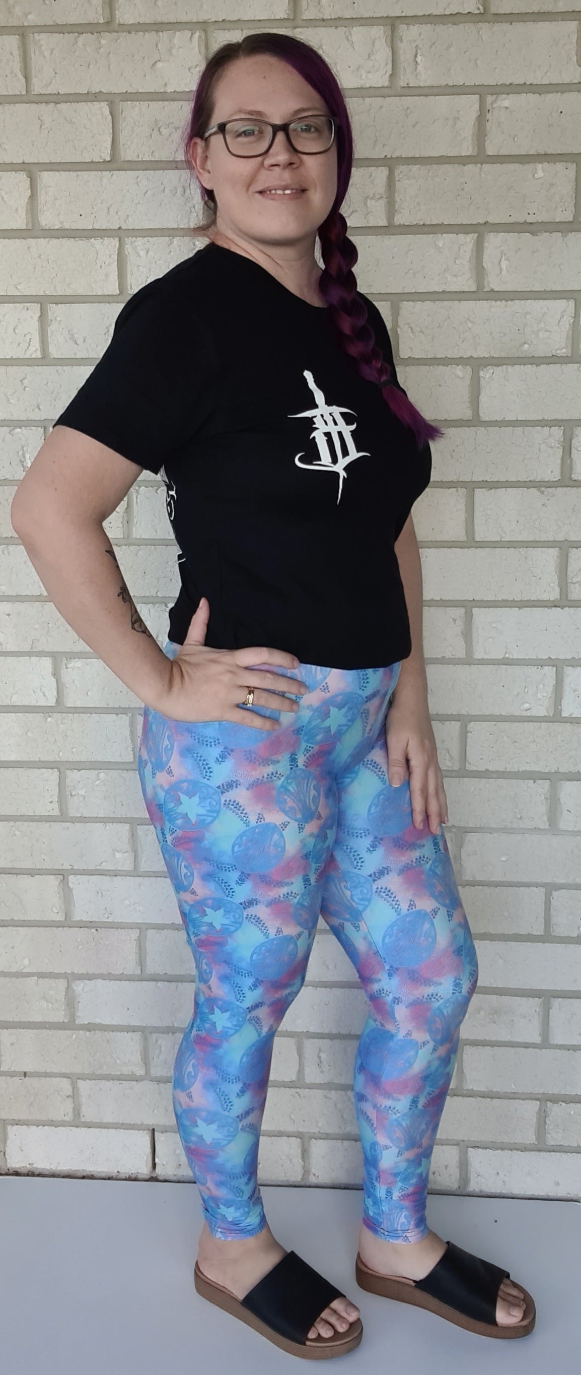 Sea Turtle Yoga Band Full Length