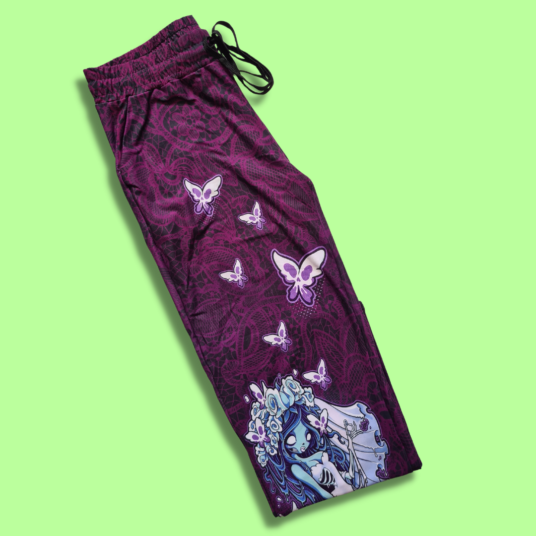 Purple Bride Lounge Pants w/ Pockets