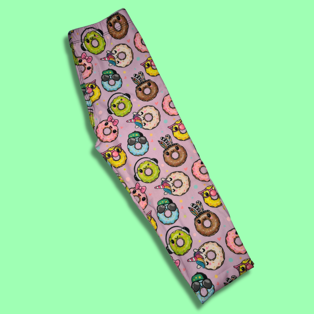 Funky Donuts Kids Leggings