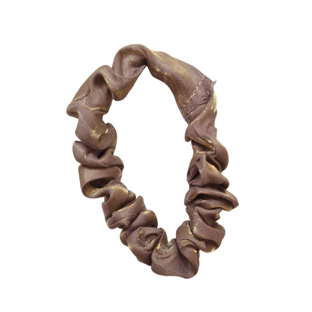 Metallic Mini Scrunchie