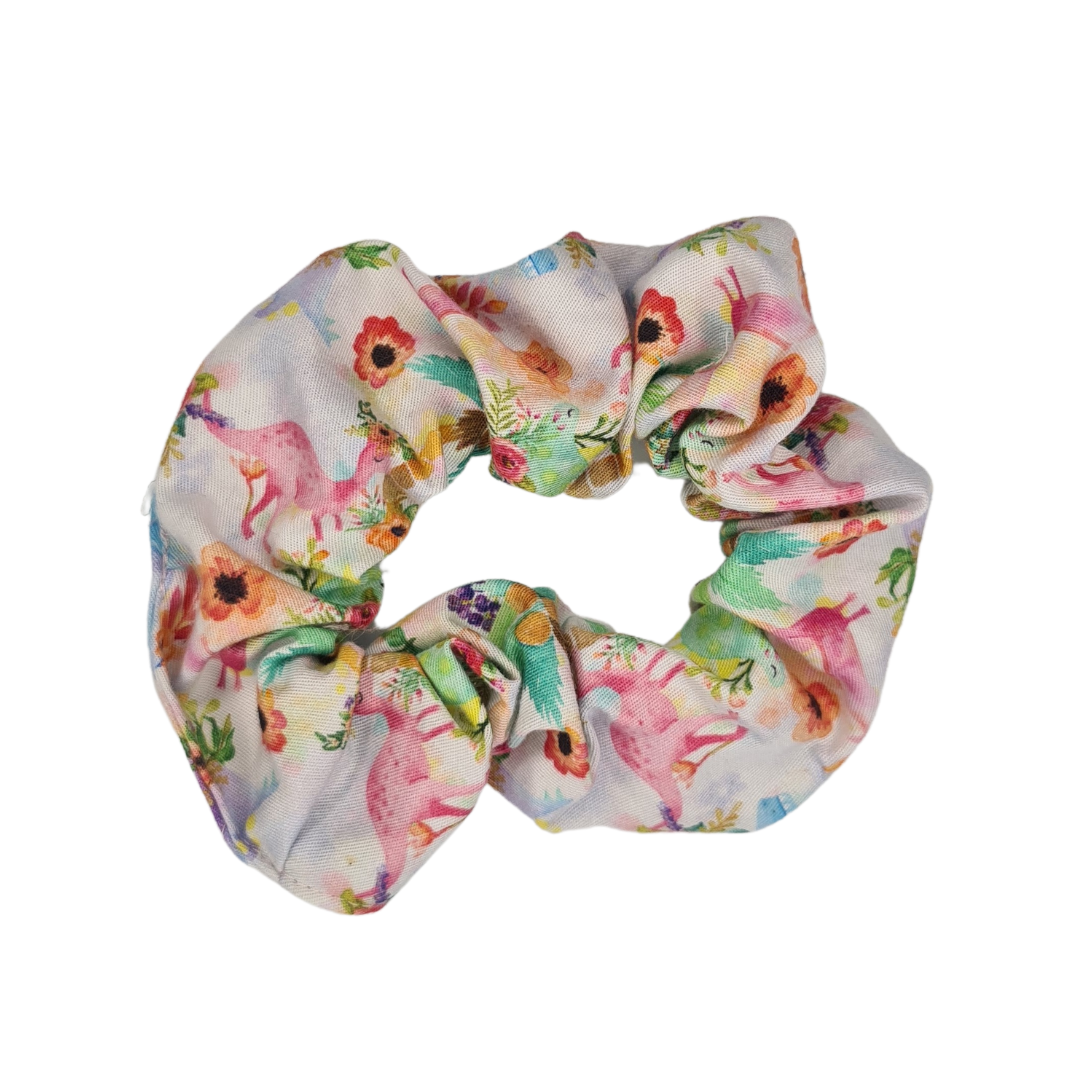 Dinosaur Garden Scrunchie