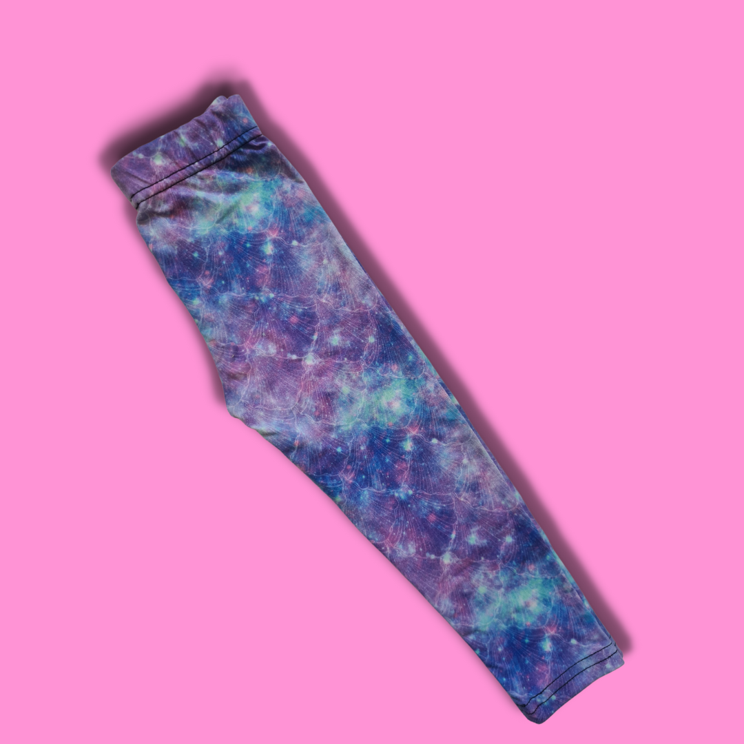Galaxy Seashell Toddler Leggings