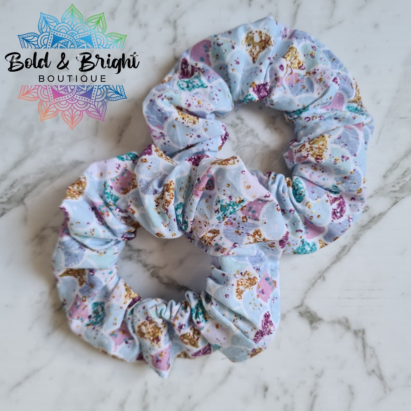 Melly Mermaid Scrunchie