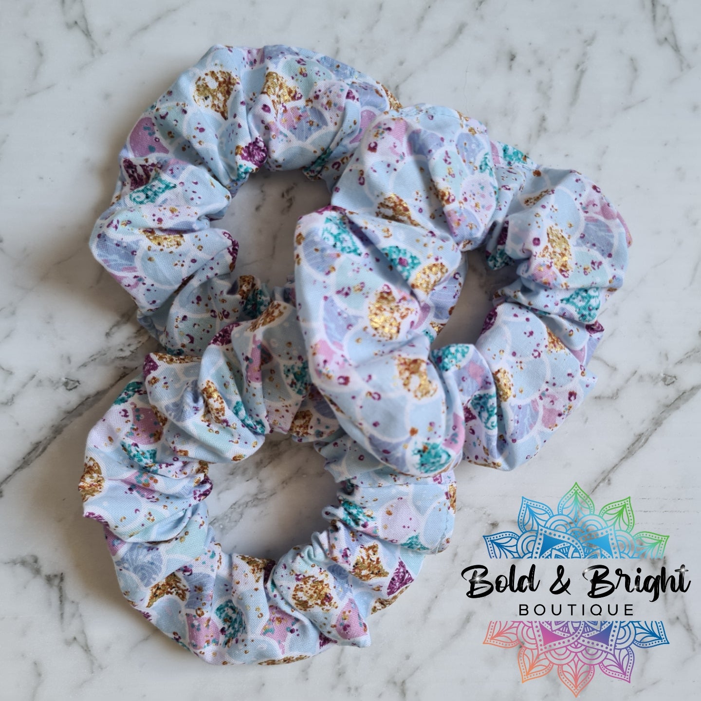 Melly Mermaid Scrunchie