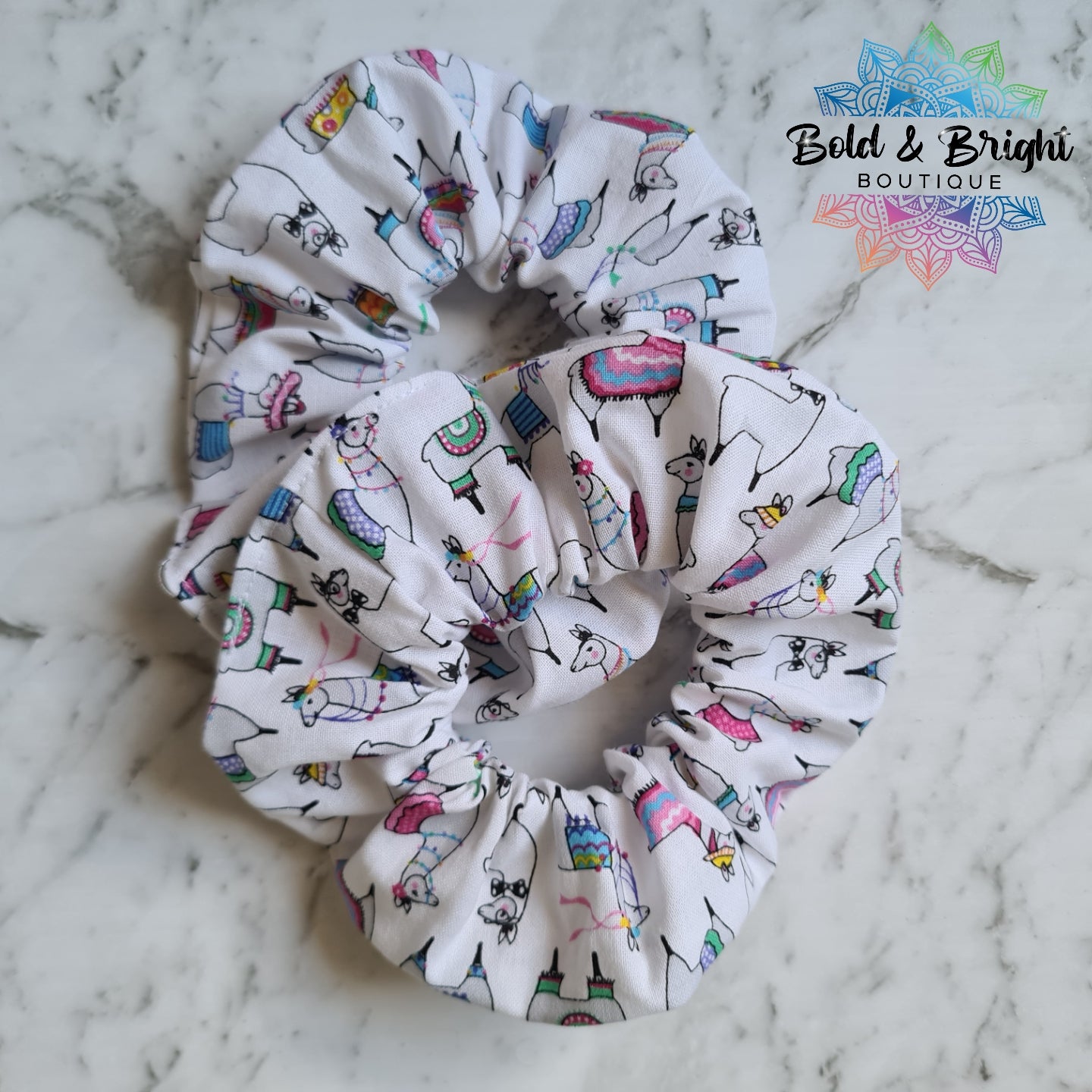 Lana Llama Scrunchie