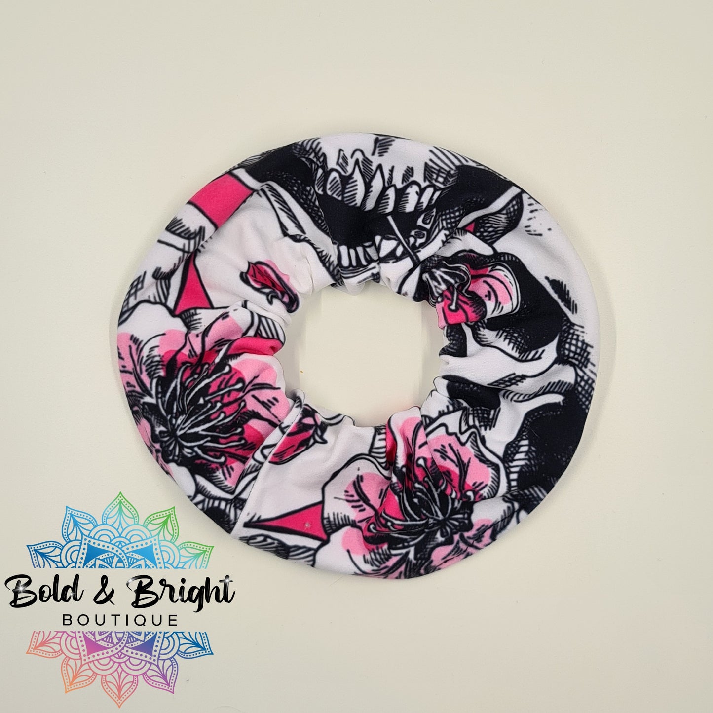 White Death Scrunchie