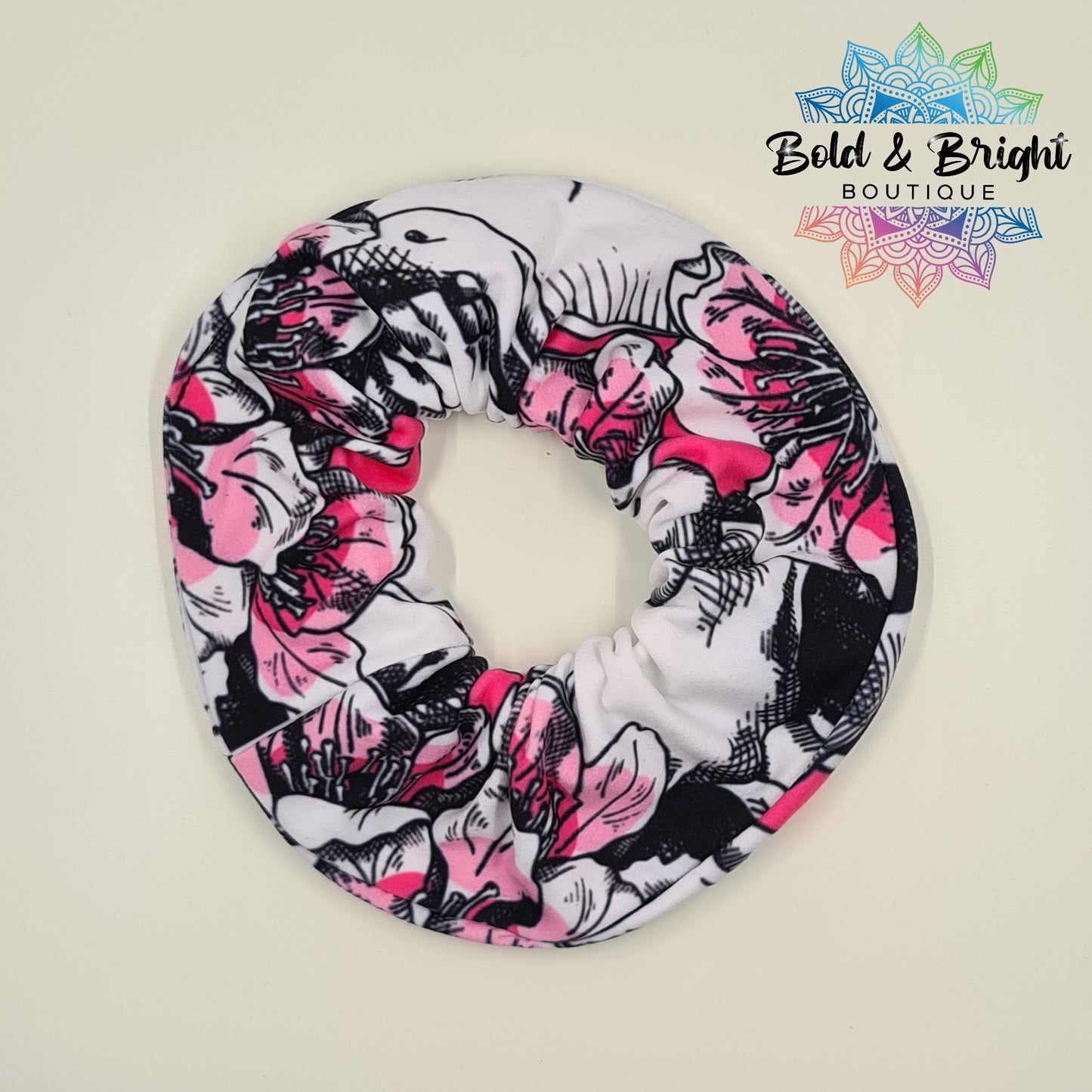 White Death Scrunchie