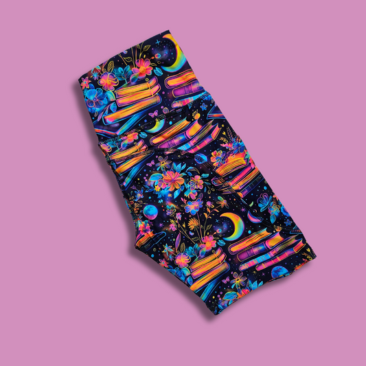 Rainbow Books Pockets Bike Shorts