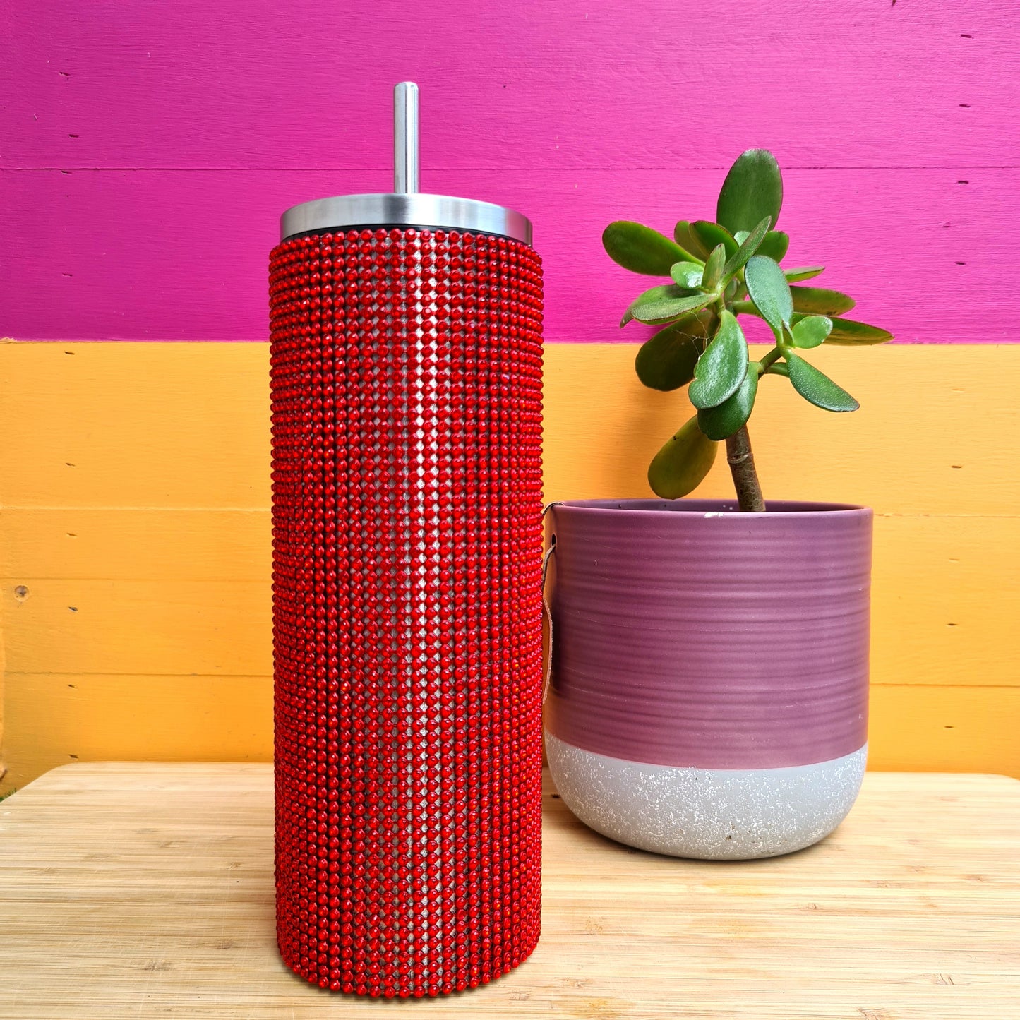 Rhinestone Stainless Steel Tumblers