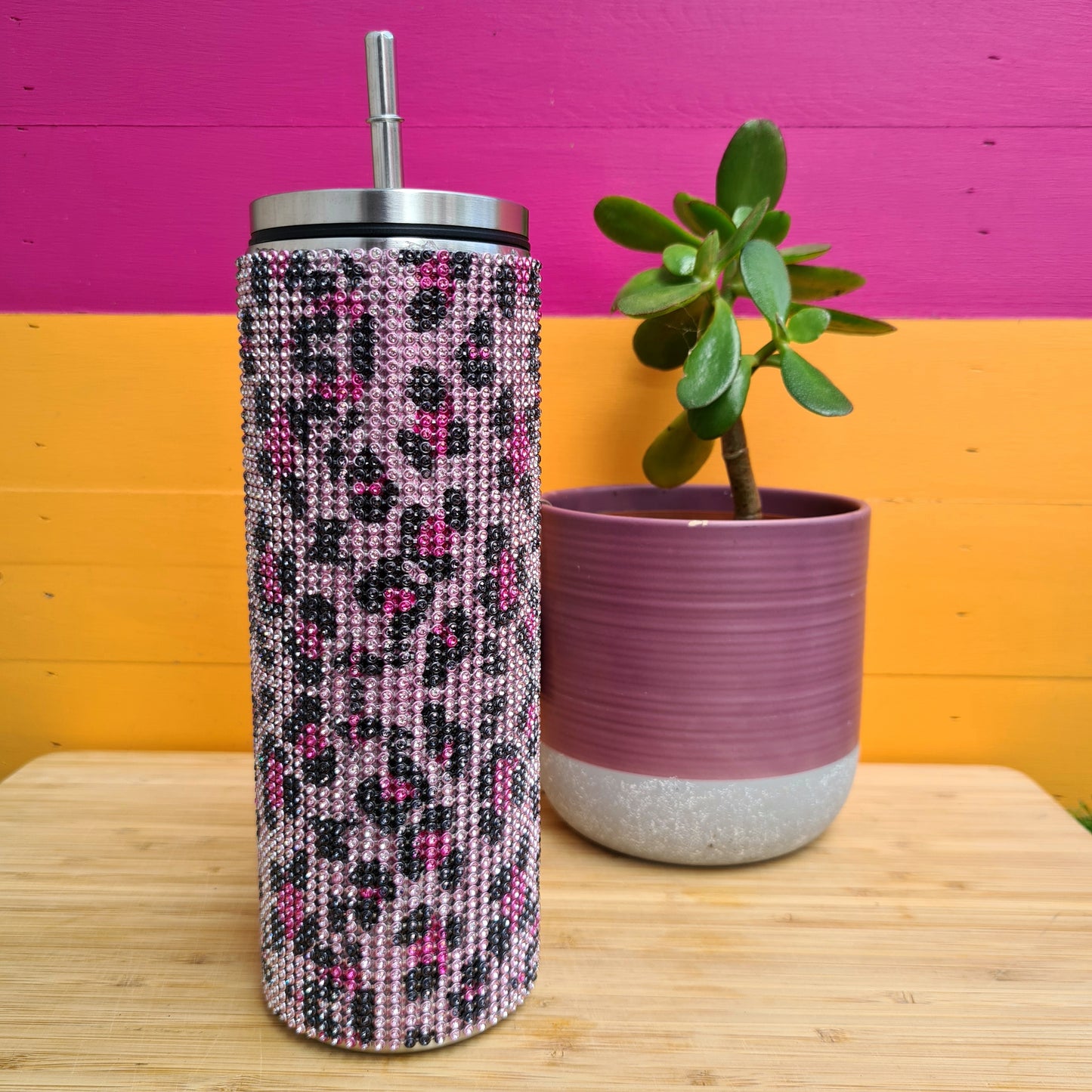Rhinestone Stainless Steel Tumblers