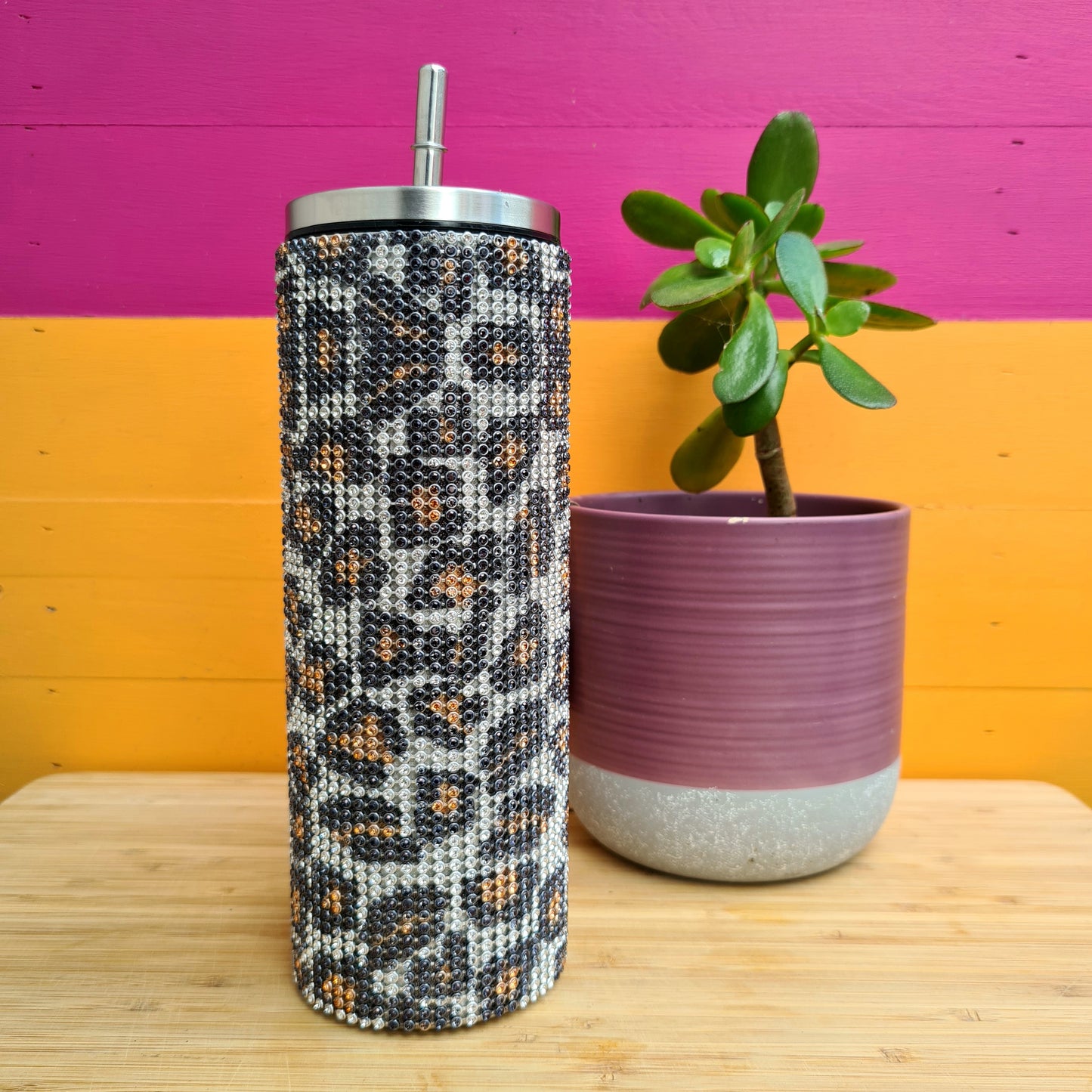 Rhinestone Stainless Steel Tumblers