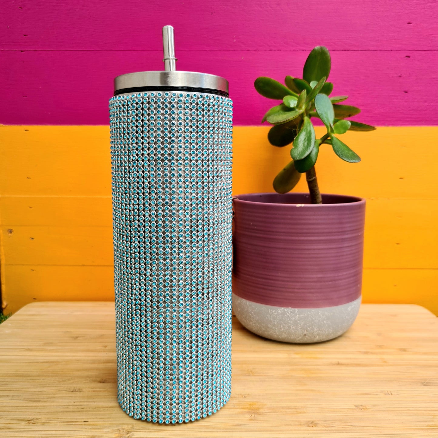 Rhinestone Stainless Steel Tumblers