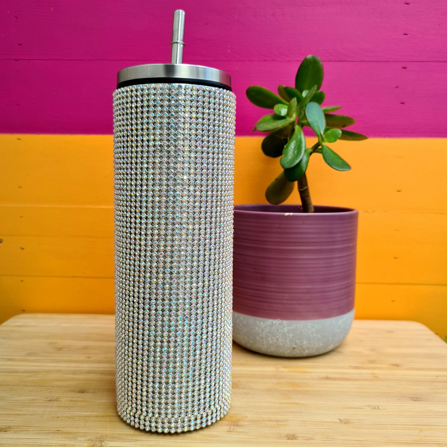Rhinestone Stainless Steel Tumblers