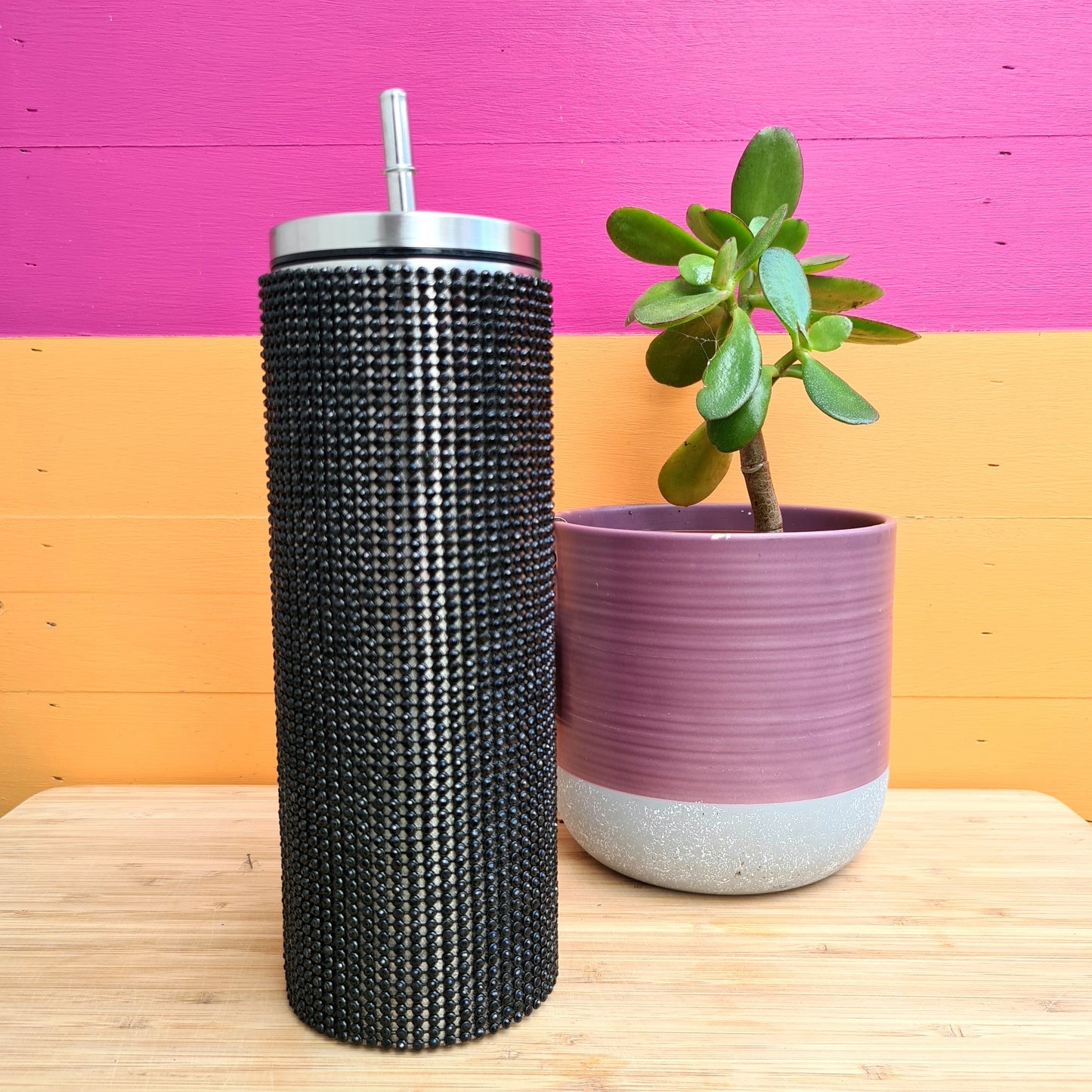 Rhinestone Stainless Steel Tumblers